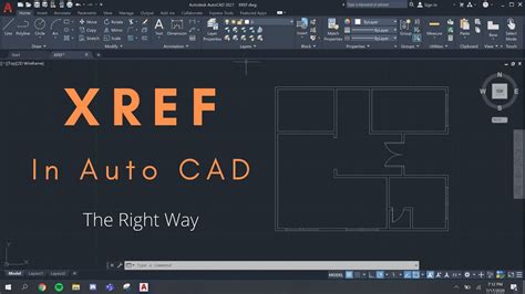 xref en autocad